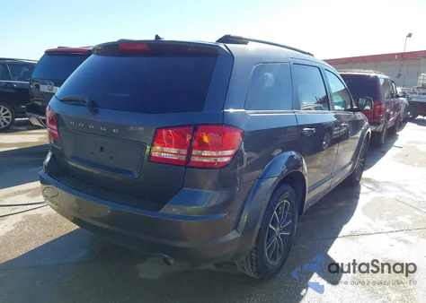 2018 Dodge Journey Se from USA, damaged, VIN 3C4PDCAB7JT141043